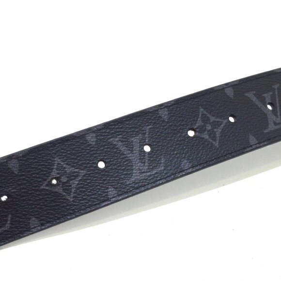 LOUIS VUITTON Ceinture LV Initials Black Gray - Belt 362-071925 - Picture 4 of 5